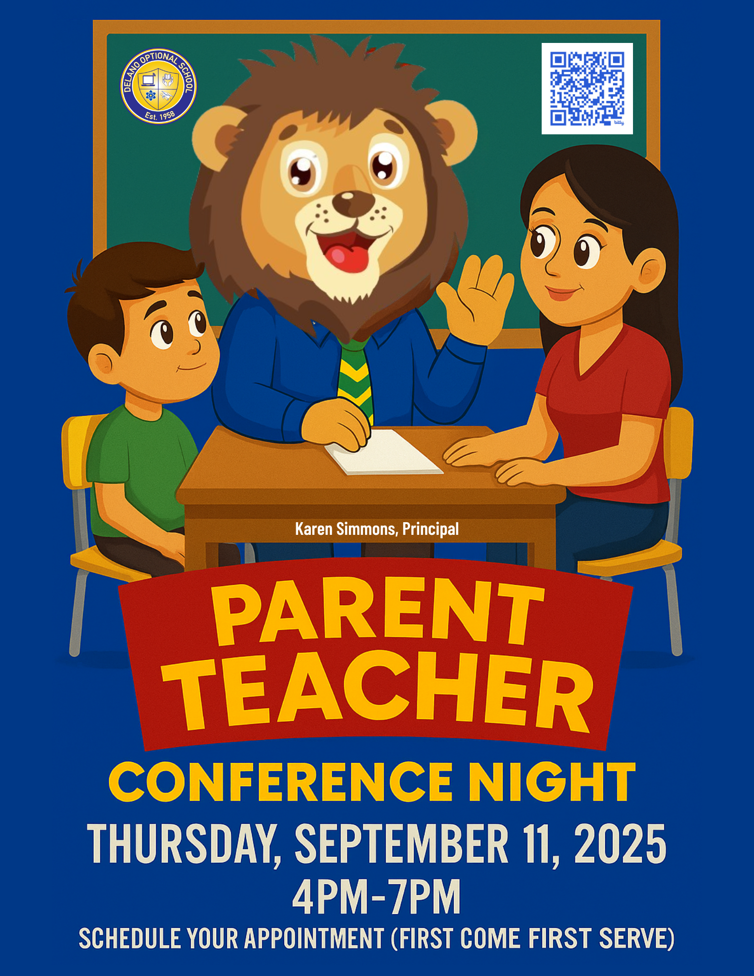 Parent Teacher Conference Flyer